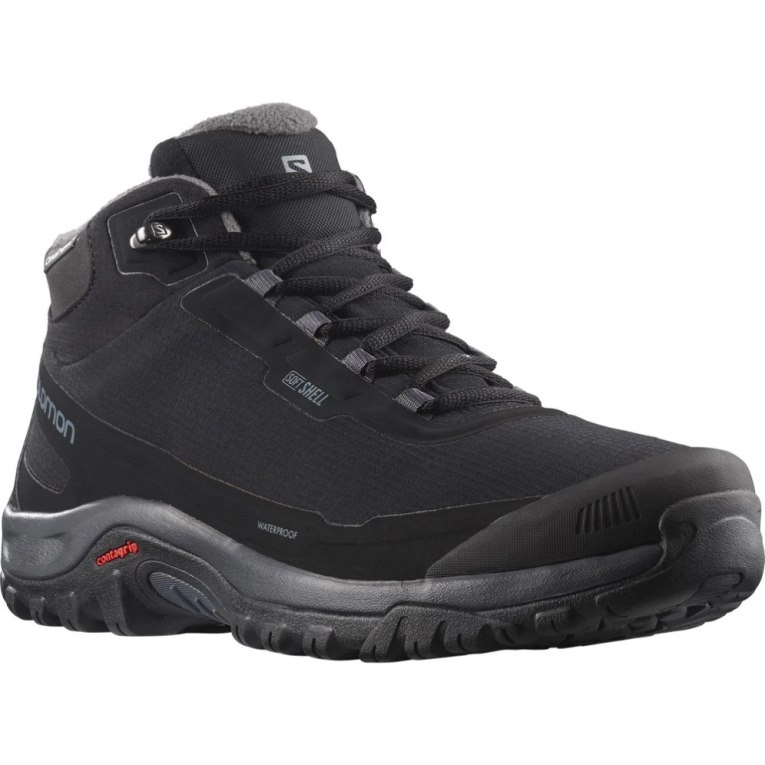 Botas de Invierno Salomon Shelter CSWP Hombre Negros | MX YJUE230